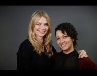 Jodie Kidd and Liberty Buckland